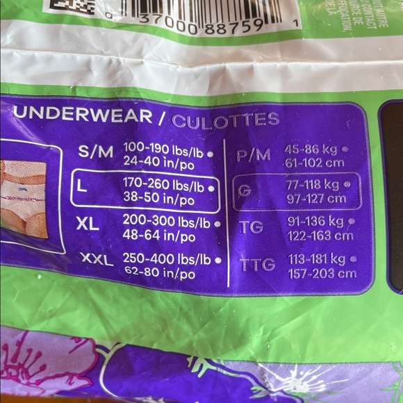 Always Discreet Underwear for incontinence size Large. 360 Form Fit. New - Picture 6 of 6